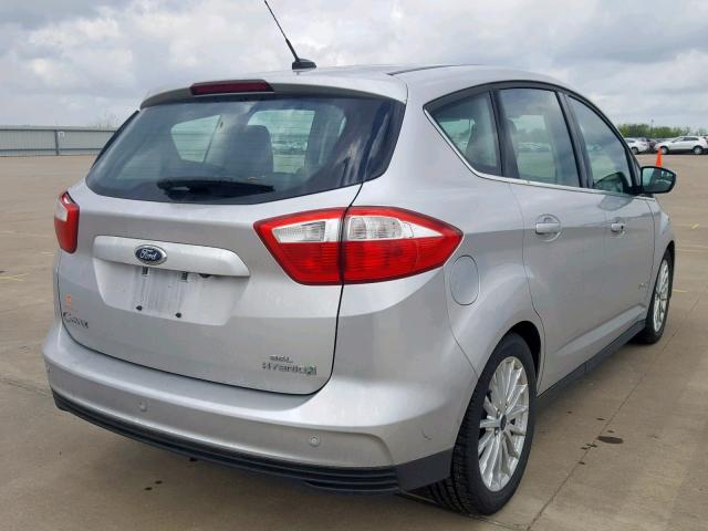 1FADP5BU7GL108981 - 2016 FORD C-MAX SEL SILVER photo 4