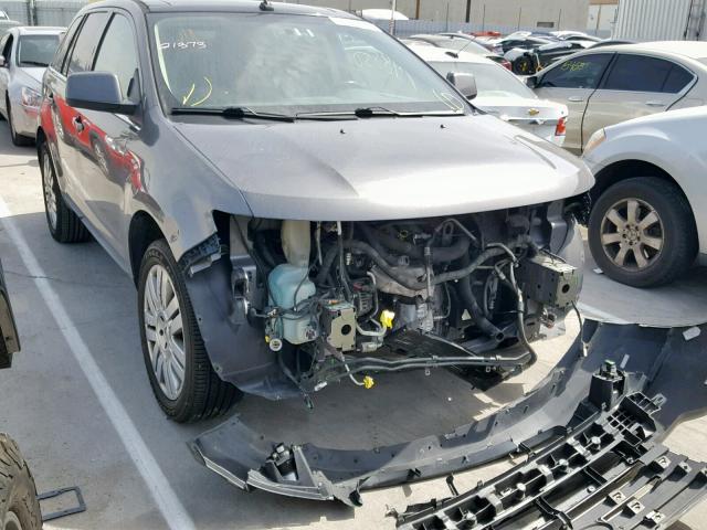 2FMDK3KCXABB05175 - 2010 FORD EDGE LIMIT GRAY photo 1