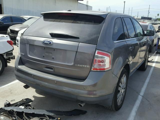 2FMDK3KCXABB05175 - 2010 FORD EDGE LIMIT GRAY photo 4