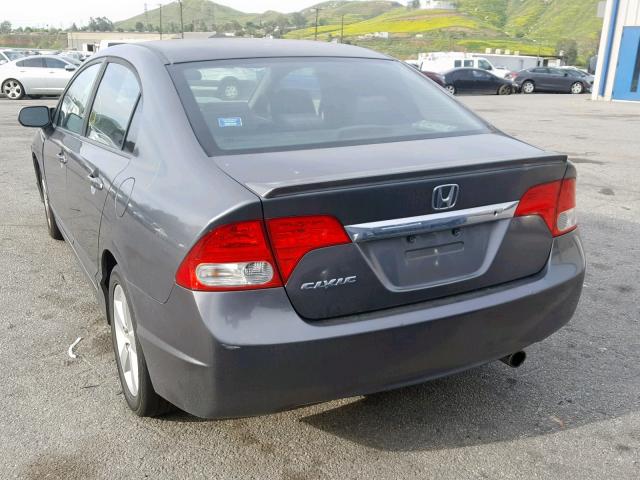 19XFA16659E007832 - 2009 HONDA CIVIC LX-S 灰色 照片 3