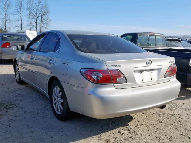 JTHBA30G045016002 - 2004 LEXUS ES 330 BEIGE photo 3