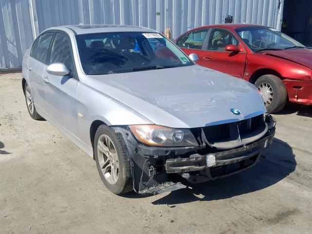 WBAVC57568NK77940 - 2008 BMW 328 I SULE SILVER photo 1