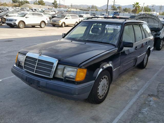 WDBEA90D6MF179978 - 1991 MERCEDES-BENZ 300 TE BLACK photo 2