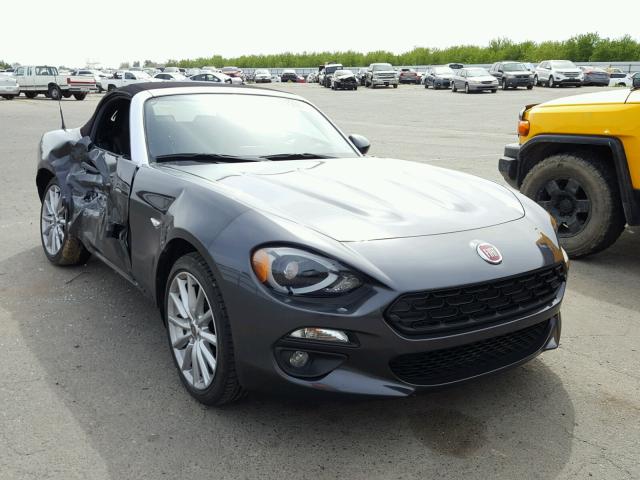 JC1NFAEK5H0107056 - 2017 FIAT 124 SPIDER CHARCOAL photo 1