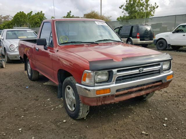 4TARN81P3SZ316456 - 1995 TOYOTA PICKUP 1/2 RED photo 1