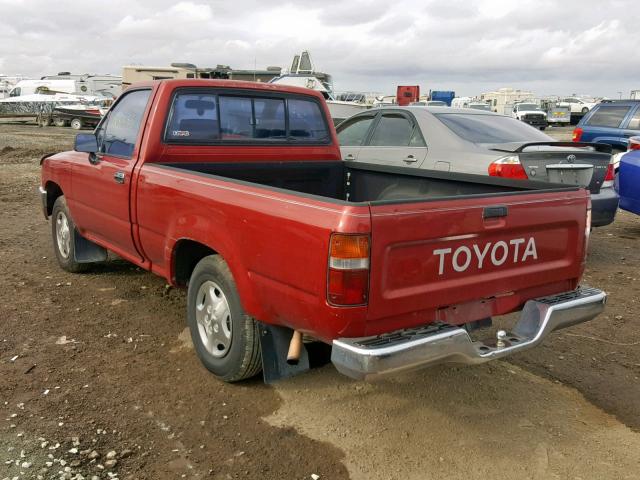 4TARN81P3SZ316456 - 1995 TOYOTA PICKUP 1/2 RED photo 3