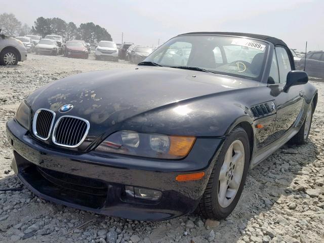 4USCJ3328WLC10603 - 1998 BMW Z3 2.8 BLACK photo 2