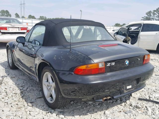 4USCJ3328WLC10603 - 1998 BMW Z3 2.8 BLACK photo 3