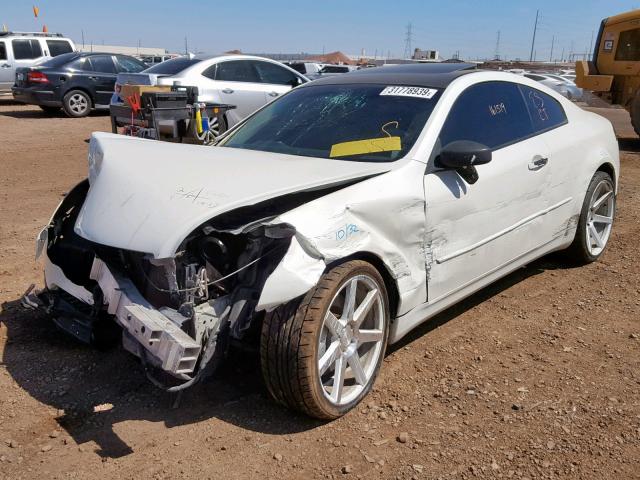 JNKCV54E63M208736 - 2003 INFINITI G35 WHITE photo 2