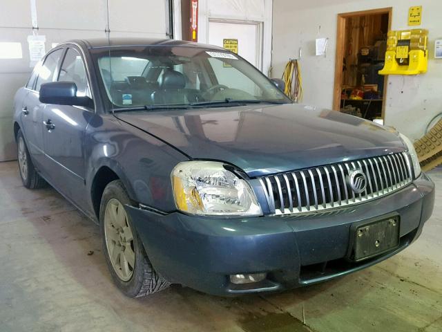 1MEFM41125G624215 - 2005 MERCURY MONTEGO LU BLUE photo 1