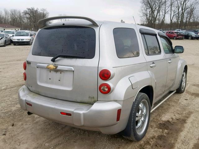 3GNDA13D67S551501 - 2007 CHEVROLET HHR LS ვერცხლისფერი ფოტო 4