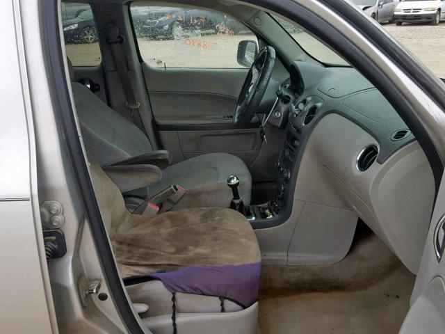 3GNDA13D67S551501 - 2007 CHEVROLET HHR LS ვერცხლისფერი ფოტო 5