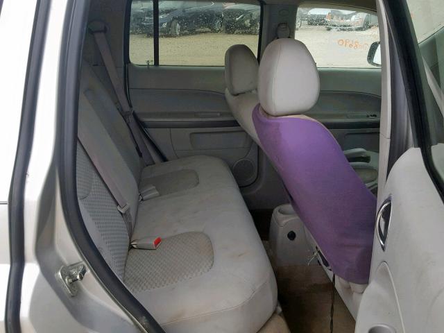 3GNDA13D67S551501 - 2007 CHEVROLET HHR LS ვერცხლისფერი ფოტო 6