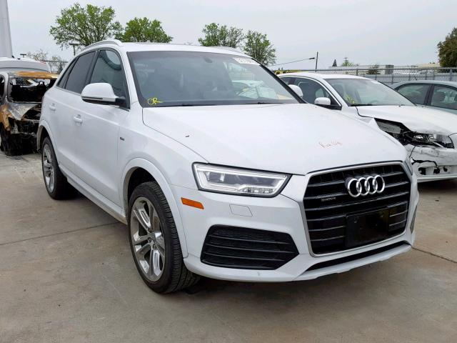 WA1JCCFS1JR011554 - 2018 AUDI Q3 PREMIUM WHITE photo 1