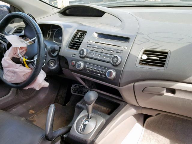 2HGFG12988H519264 - 2008 HONDA CIVIC EXL ოქროსფერი ფოტო 9