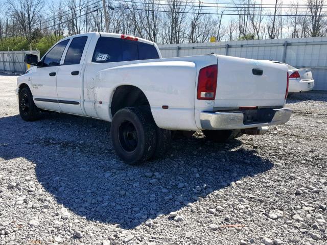 3D7ML48C26G259453 - 2006 DODGE RAM 3500 S WHITE photo 3