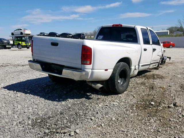 3D7ML48C26G259453 - 2006 DODGE RAM 3500 S WHITE photo 4