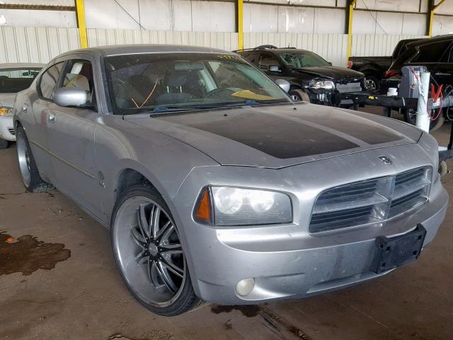 2B3CA3CV6AH127630 - 2010 DODGE CHARGER SX SILVER photo 1