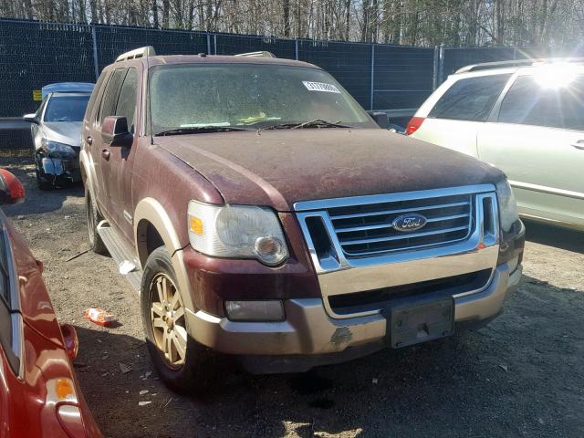 1FMEU74E17UB86008 - 2007 FORD EXPLORER E BURGUNDY photo 1