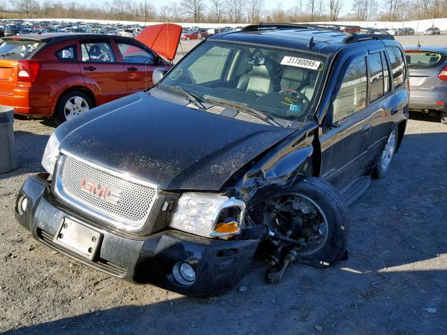 1GKET63M672252420 - 2007 GMC ENVOY DENA BLACK photo 2