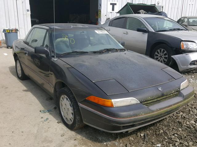 6MPCT01Z5M8630730 - 1991 MERCURY CAPRI BLACK photo 1