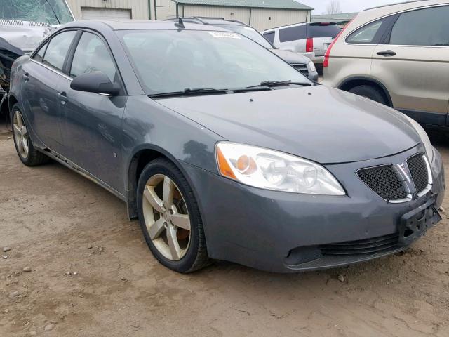 1G2ZH57N384283162 - 2008 PONTIAC G6 GT GRAY photo 1