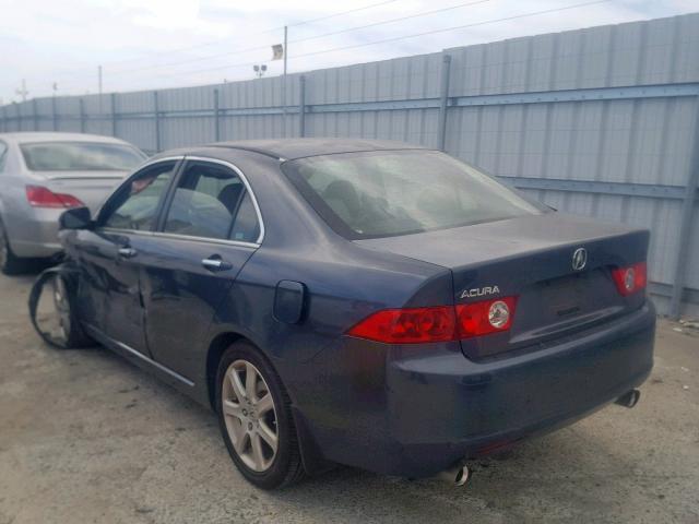 JH4CL96834C023457 - 2004 ACURA TSX BLUE photo 3