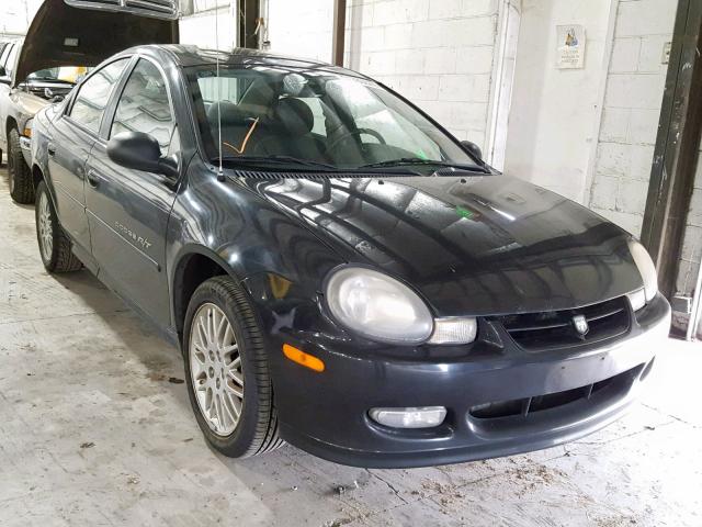 1B3ES46F11D187134 - 2001 DODGE NEON R/T BLACK photo 1