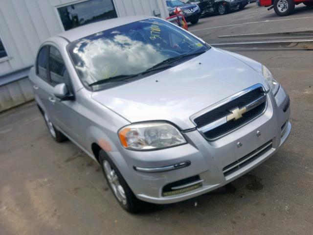 KL1TD5DE4BB258525 - 2011 CHEVROLET AVEO LS SILVER photo 1