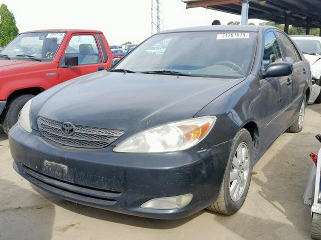 4T1BE30K53U214990 - 2003 TOYOTA CAMRY LE BLACK photo 2