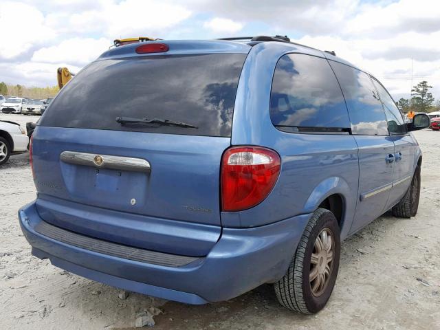 2A4GP54L77R311401 - 2007 CHRYSLER TOWN & COU BLUE photo 4