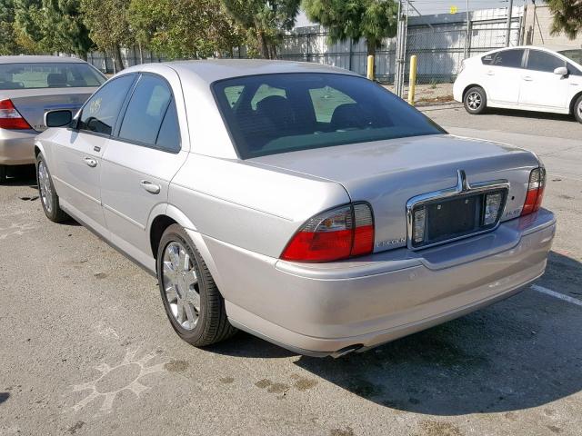 1LNHM87A05Y609050 - 2005 LINCOLN LS SILVER photo 3