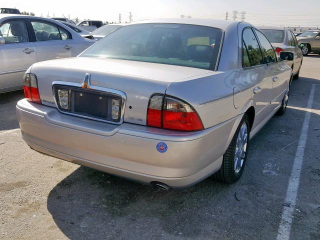 1LNHM87A05Y609050 - 2005 LINCOLN LS SILVER photo 4