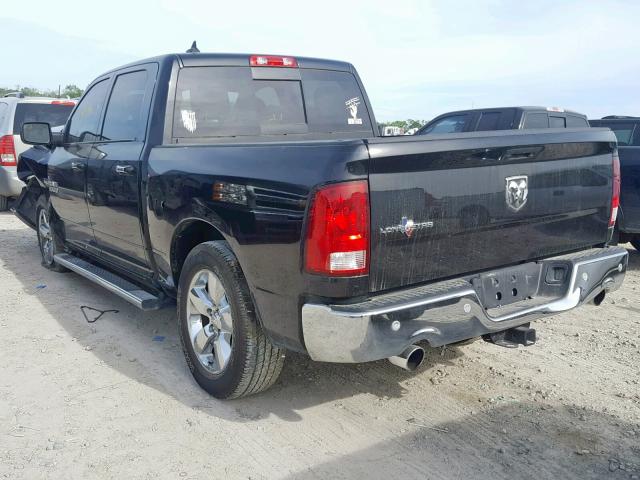 1C6RR6LT7JS234462 - 2018 RAM 1500 SLT BLACK photo 3