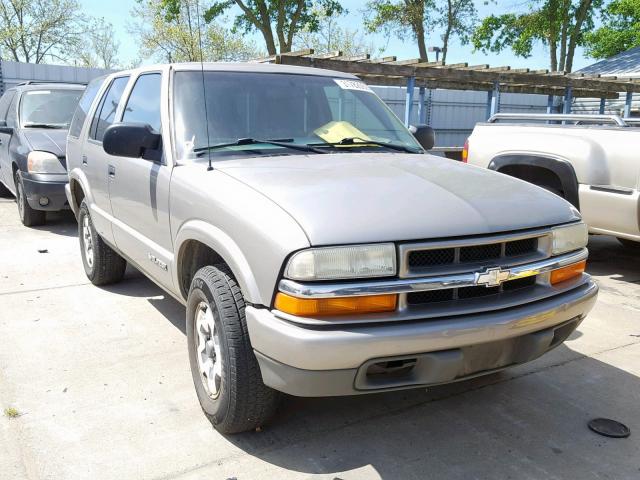 1GNDT13X14K125369 - 2004 CHEVROLET BLAZER TAN photo 1