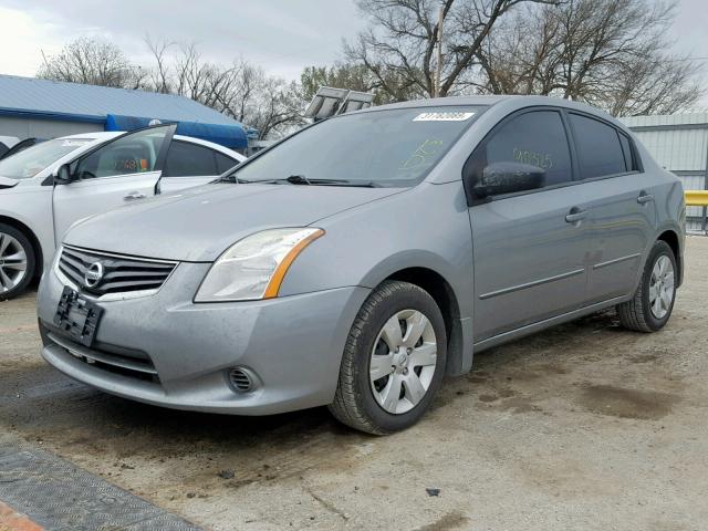 3N1AB6AP9BL626572 - 2011 NISSAN SENTRA 2.0 GRAY photo 2