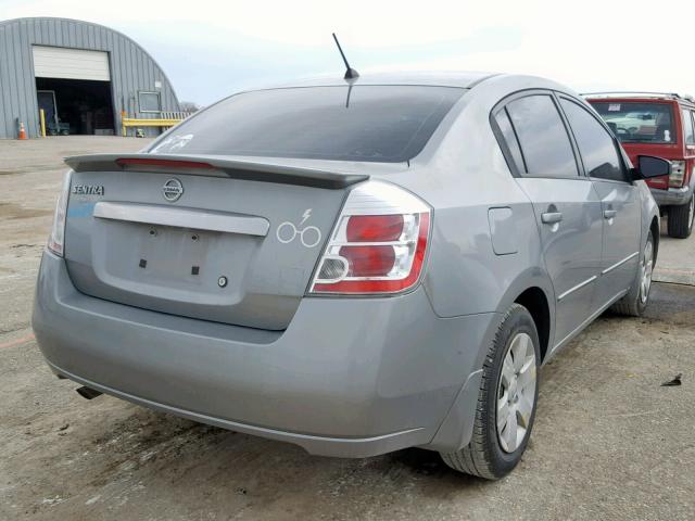 3N1AB6AP9BL626572 - 2011 NISSAN SENTRA 2.0 GRAY photo 4