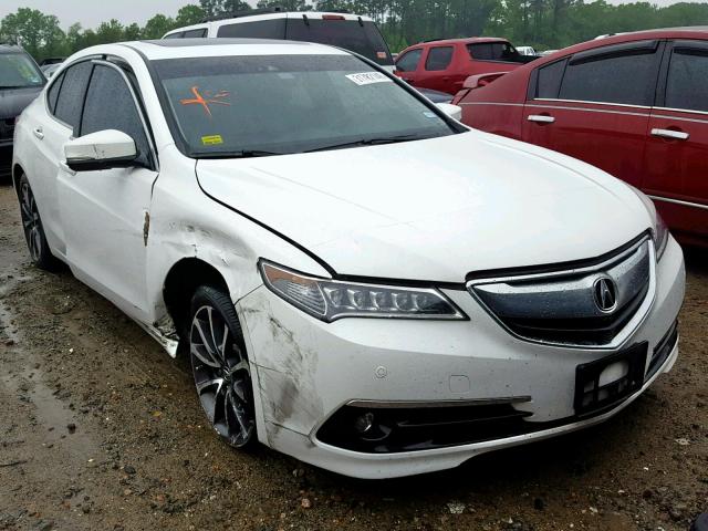 19UUB2F78HA005272 - 2017 ACURA TLX ADVANC WHITE photo 1