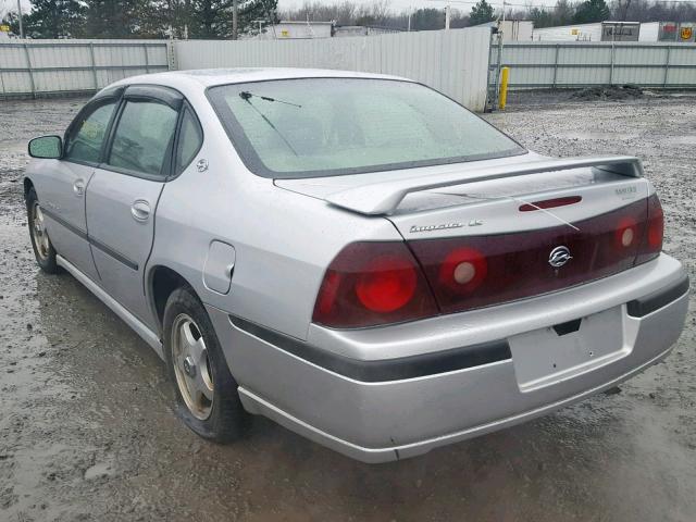 2G1WH55K519111993 - 2001 CHEVROLET IMPALA LS SILVER photo 3