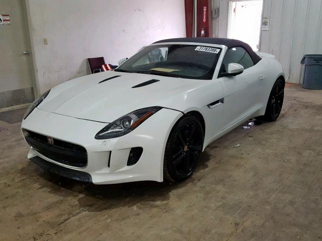 SAJWA6ET5G8K30286 - 2016 JAGUAR F-TYPE WHITE photo 2