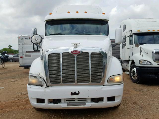 1XP7DU9X77D691345 - 2007 PETERBILT 387 WHITE photo 9