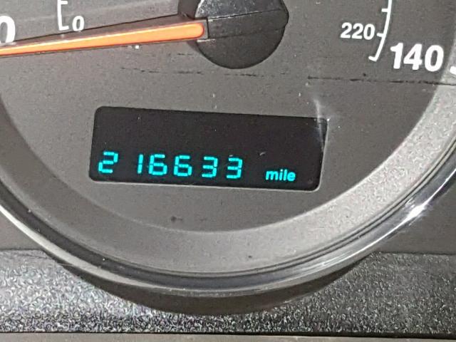 1J8HG48K96C352327 - 2006 JEEP COMMANDER CHARCOAL photo 8