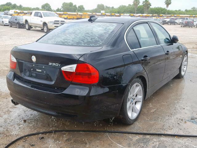 WBAVB33526KR78888 - 2006 BMW 330 I BLACK photo 4