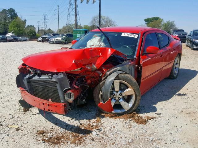 2B3LA53T19H613753 - 2009 DODGE CHARGER R/ RED photo 2