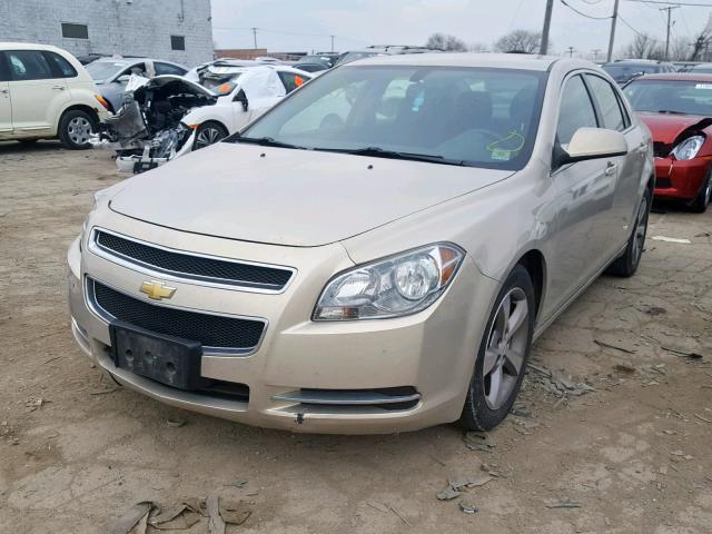 1G1ZC5E12BF129671 - 2011 CHEVROLET MALIBU 1LT 银色 照片 2