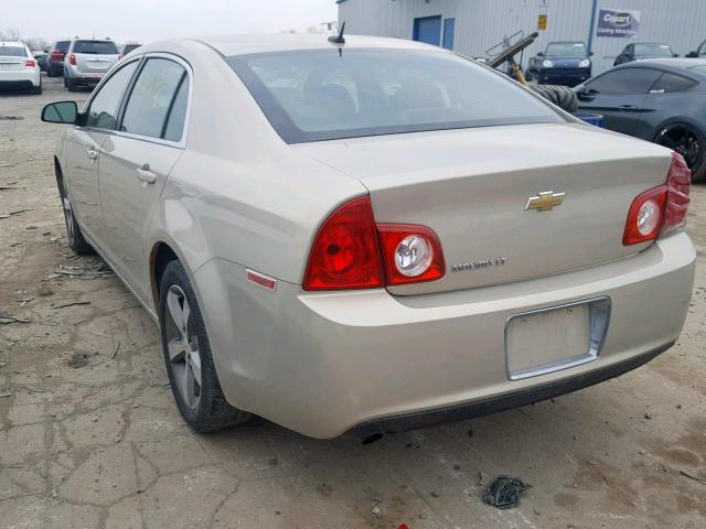 1G1ZC5E12BF129671 - 2011 CHEVROLET MALIBU 1LT 银色 照片 3