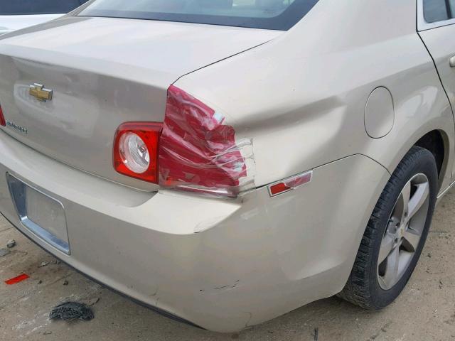 1G1ZC5E12BF129671 - 2011 CHEVROLET MALIBU 1LT 银色 照片 9