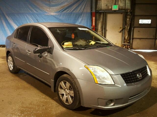 3N1AB61EX8L665937 - 2008 NISSAN SENTRA 2.0 SILVER photo 1