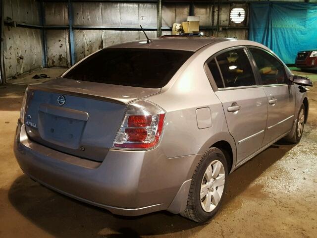 3N1AB61EX8L665937 - 2008 NISSAN SENTRA 2.0 SILVER photo 4