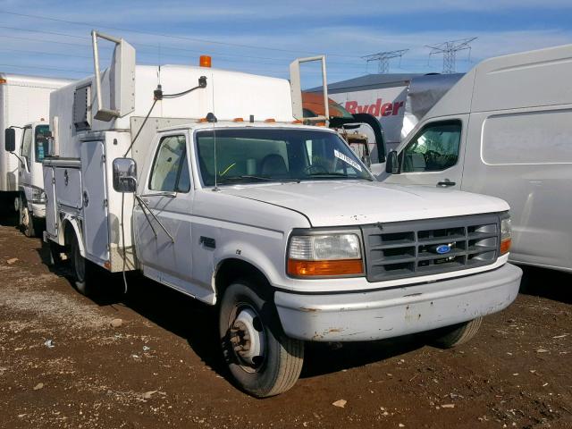 1FDKF37H6VEC17000 - 1997 FORD F350 WHITE photo 1